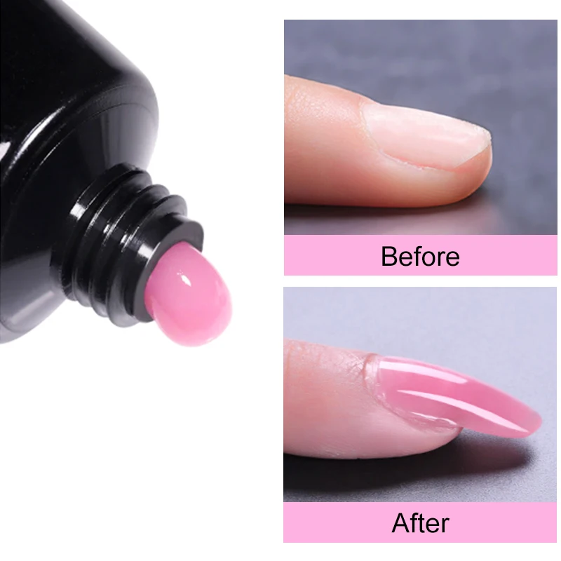 Popular Promotional Oem Low Price Poly Acrylic Gel Long Lasting Soak Off 15ml 30ml Nail Poly Gel