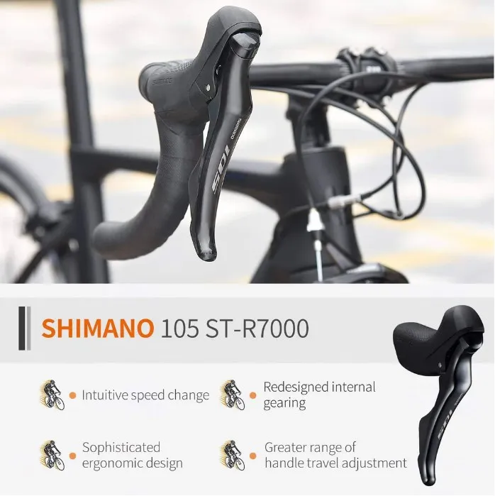 SAVA High Quality 22 Speed Racing Bike C Brake Carbon Frame Road Bike Bicycle Bicicleta for Adults