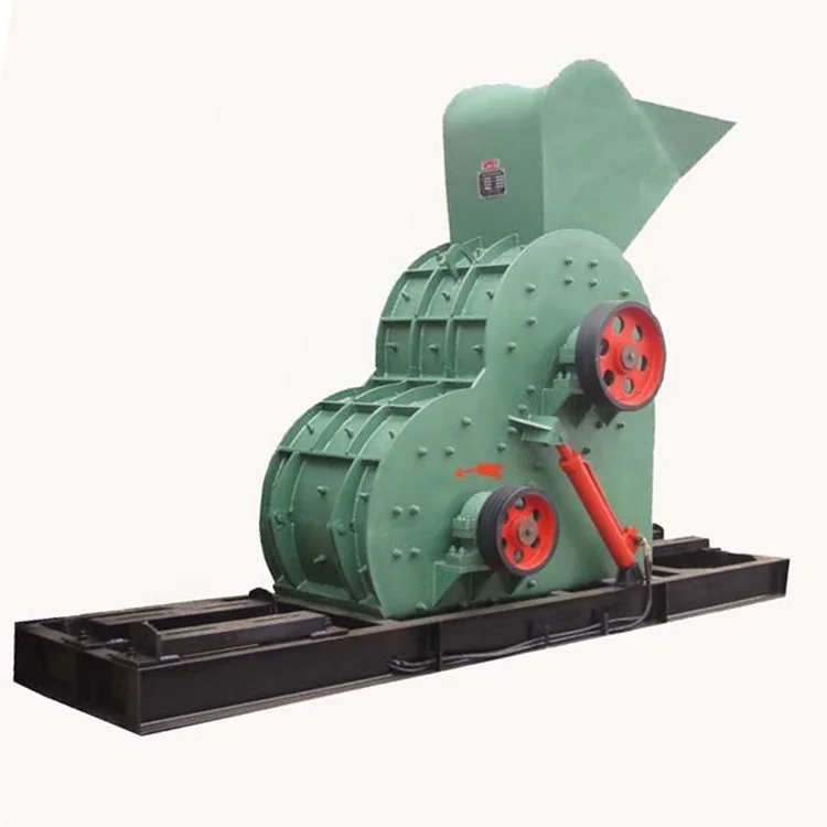 Large capacity double rotor hammer crusher