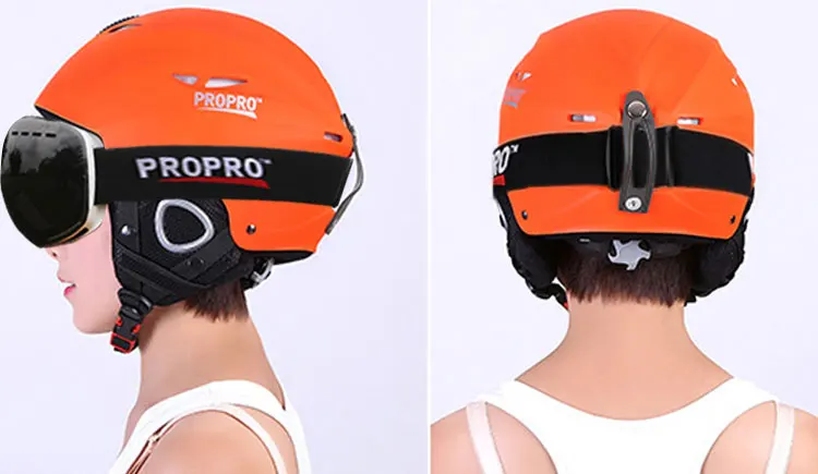 CE Certified Snow Sport Safety Helmet For Skiing Helmet Hot selling ABS shell Sport Head Packing Protection Feature Safety