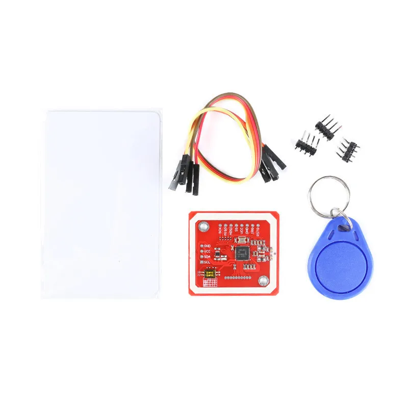 E-TIME NFC near field communication module PN/RC532 RFID radio frequency identification IC white card IC key fob card Inductive