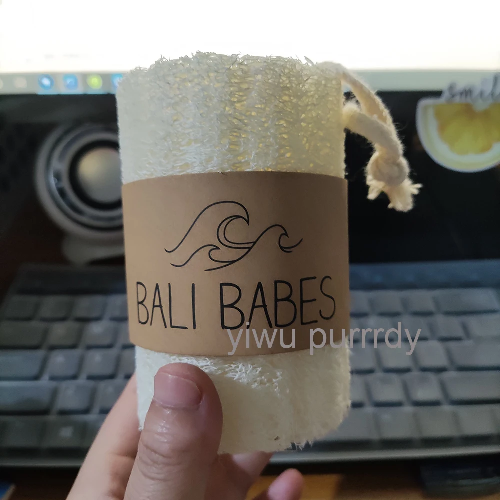  Оптовая продажа 100% биоразлагаемая Экологически чистая губка Luffa натуральная luofah для кухни мытья посуды ванны