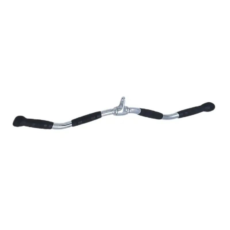 Lat Bar Cable Machine Attachment Up Pulldown T Shape Bar for Gym Strength Workout Wholesale Curl Pulldown Bar
