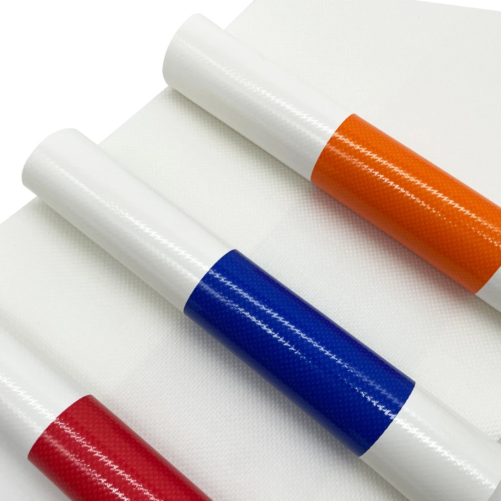 0.5mm 1000d Waterproof Coated Tarp PVC Striped Tarpaulin