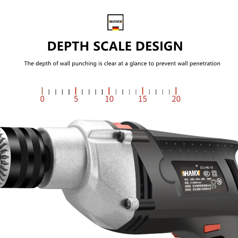 WHAMX 12V Cordless Lithium drill Impact drill Hand drill Angle grinder Toolbox Sets