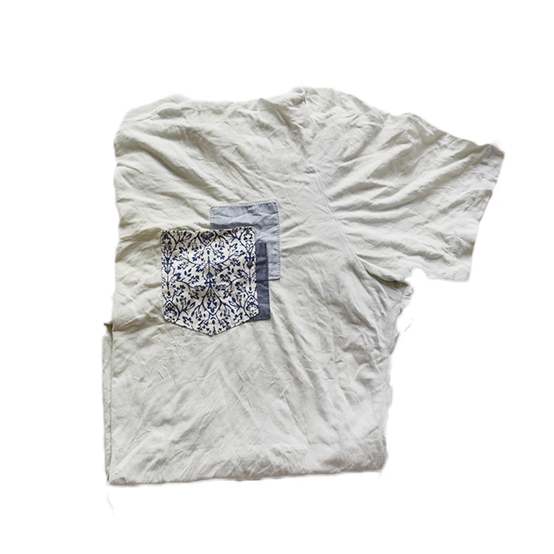 Marine hoist cleaning mixed T-shirt color cotton wiper rags singapore