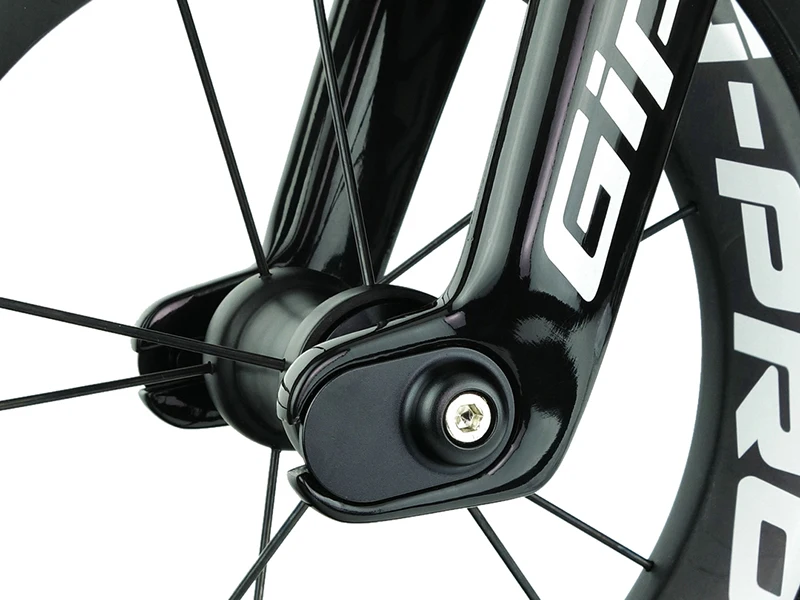 Gipsy G-ZERO углеродного волокна аэродинамический дизайн полный ЧПУ сплав адаптеры Super Light 12 дюймов детский велосипед мини велосипедная передняя вилка