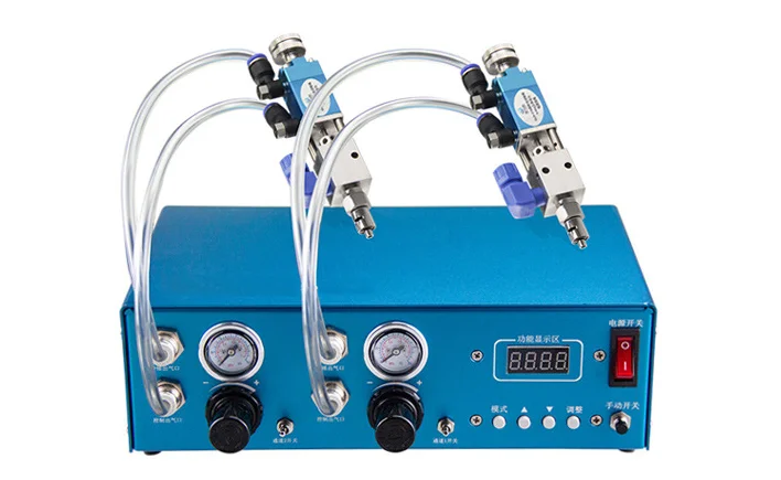 Pneumatic glue dispenser semin automatic gule dispenser