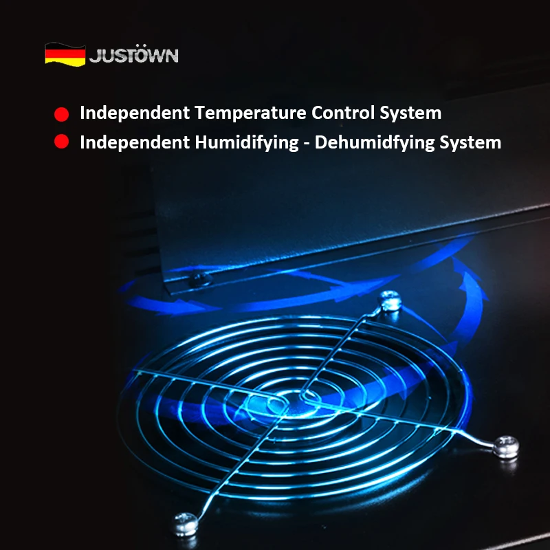 2021 портативный шкаф постоянная Высокая Точная влажность Электрический задний лес сигары погреб 30л сигары гумидор чехлы