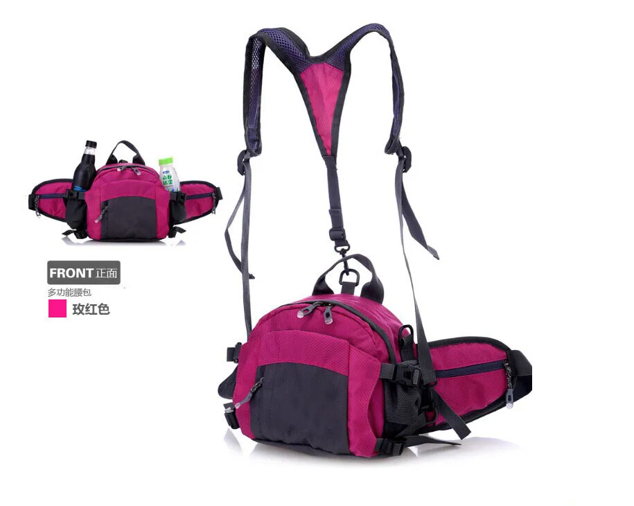 2019 Functional Outdoor sport nylon waist bag fanny pack