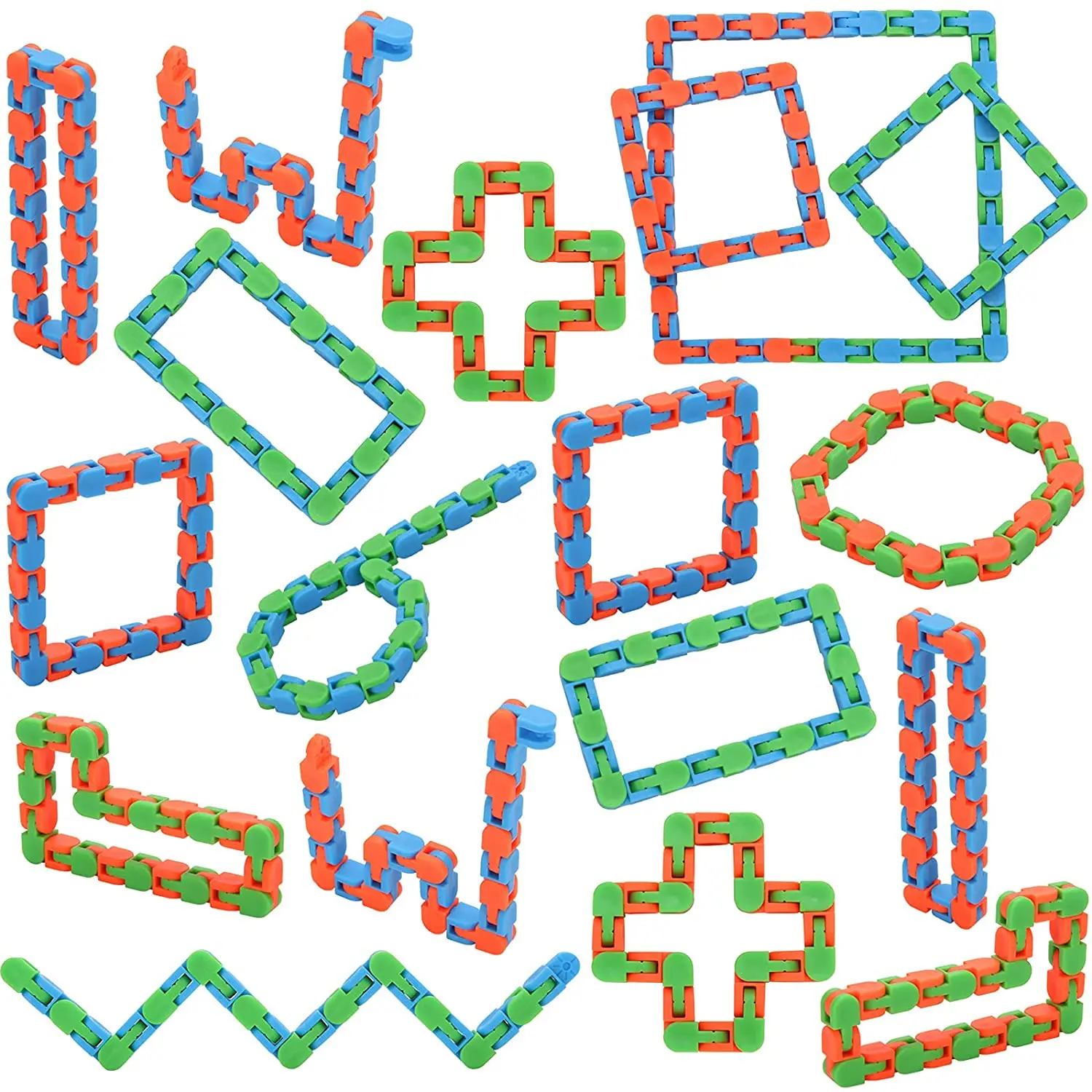  low price track decompression toys snake sensory wacky fidget