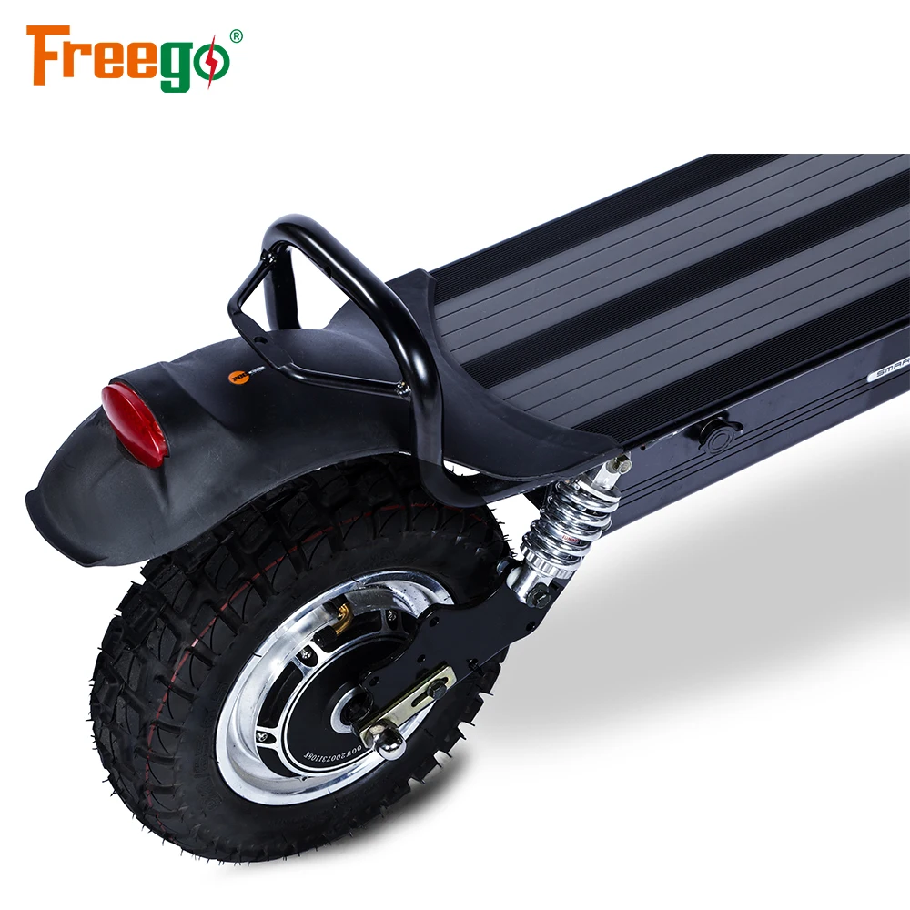 Freego 2023 New Design Scooter Electric Adult Dual Motor Suspension Foldable Powerful 48V 1000W Electric Scooters