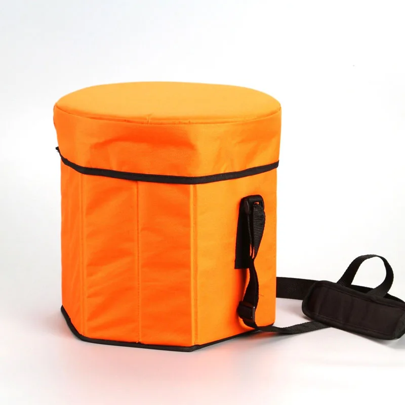 
Red,Blue,Black Outdoor Picnic Folding storage Stool Cooler Storage Box foldable portable food storage 