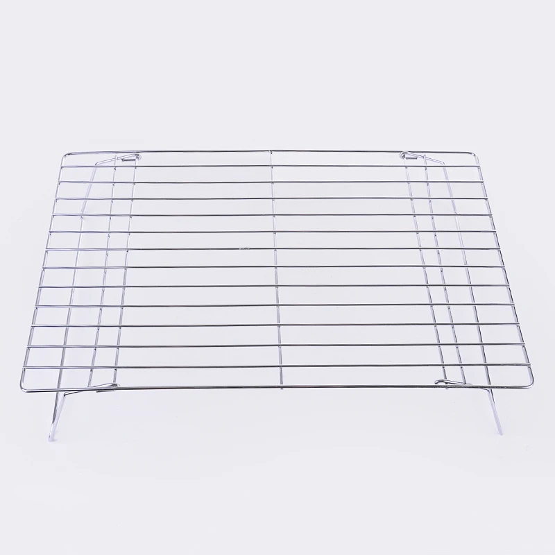 
YZ1229 3 Tiers Metal Bread Cooling Rack Foldable Wire Cooling Rack Stainless Steel 