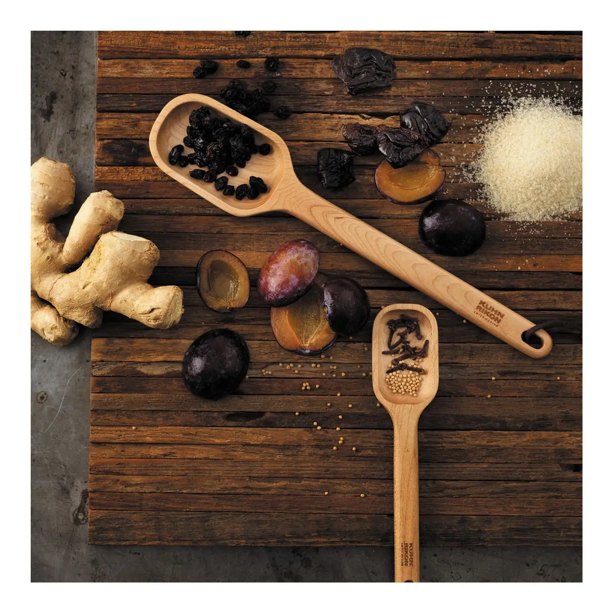 Eco-Friendly Natural Reusable BPA Free Bamboo Spatula Small Wood Shovel Wooden Scoop And Store Spoon