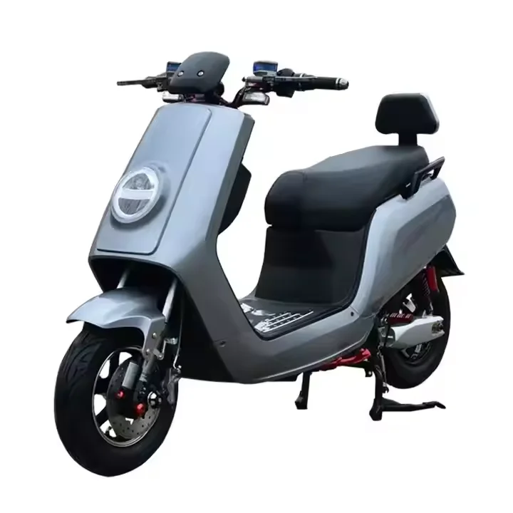 2024 High Speed Powerful Mobility CE Two Seat Two Wheels Moped cheaper scooter Electric Motorcycle
