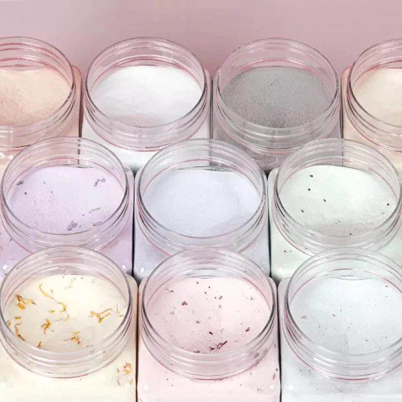 Private label low moq exfoliate tightening hyaluronic acid collagen pink skin facial masks strawberry jelly mask