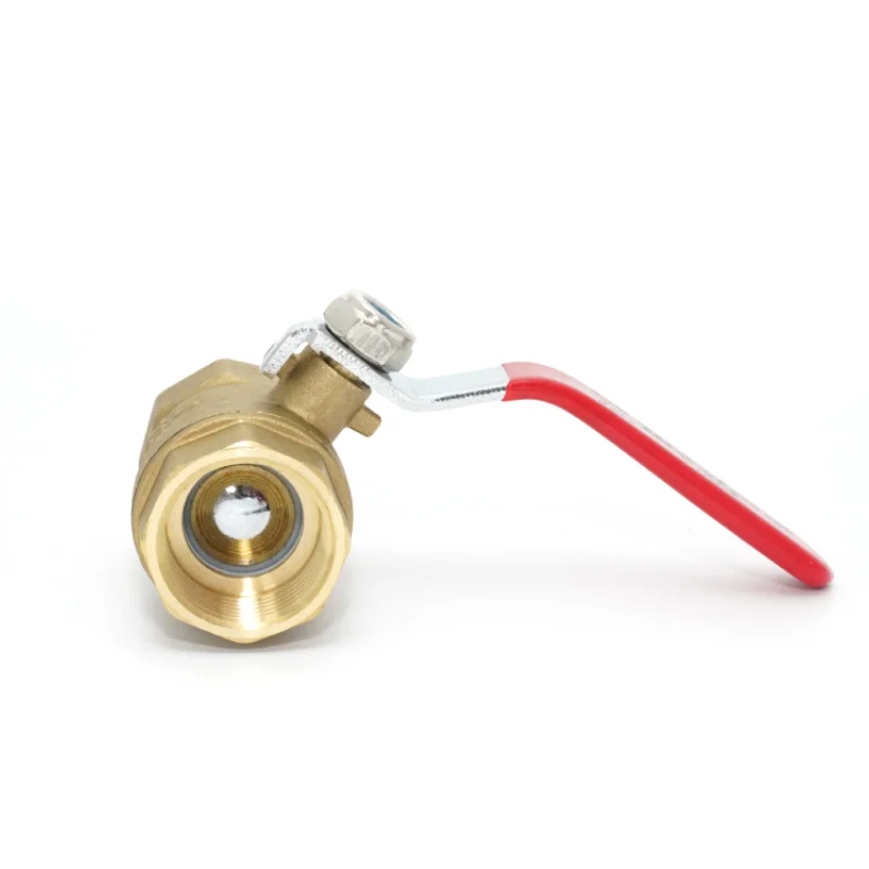 Cheap Price Factory Made Long Handle Water Oil Gas Threaded Connect Brass Forging Ball Valve