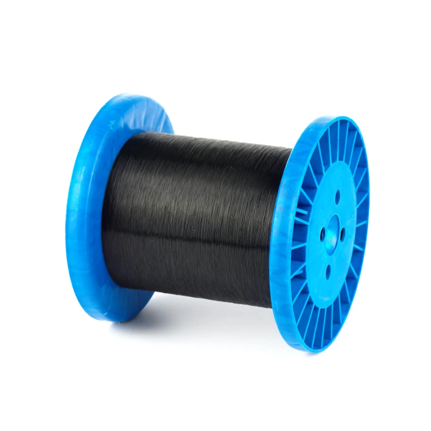 0.10-0.65mm Carbon Conductive Nylon Monofilament Yarn for Carpet