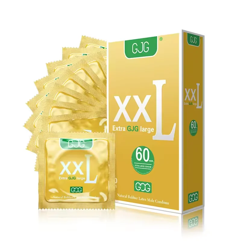60mm Large Size Latex Condoms For Men Sex Rubber Ultra Thin Condoms With Lubricant Smooth Condom Sex Product Anal Sex