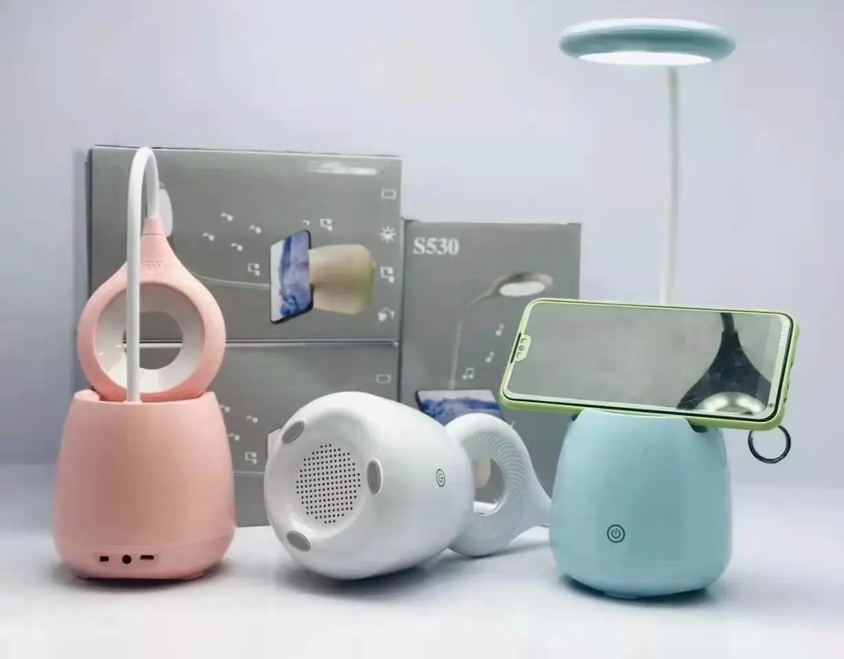  Офисные домашние гостиничные настольные лампы освещение с USB зарядным портом держатель для сотового телефона коробка ручки bluetooth динамик 4 в