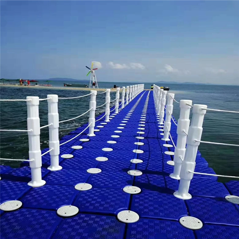 Temporary Floating Pontoon Bridge Dock Floating Water Bridge