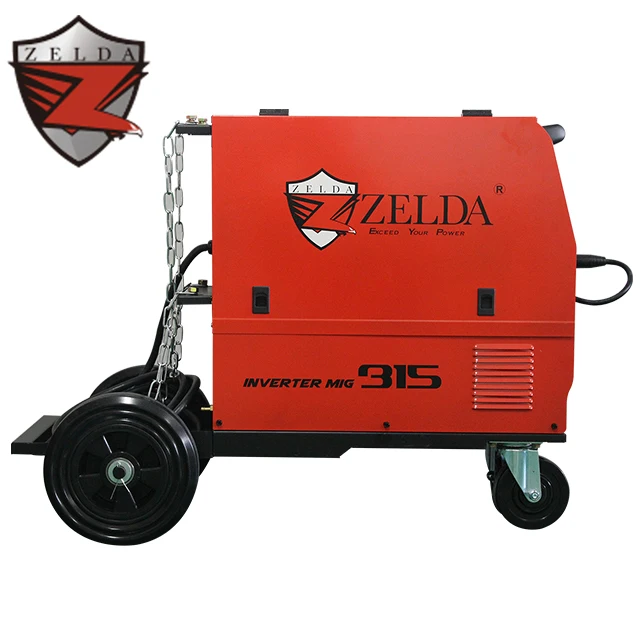 3 Phase 380V 315A 3 in 1 MMA MAG MIG 15kg Wire Welders for Industrial Use