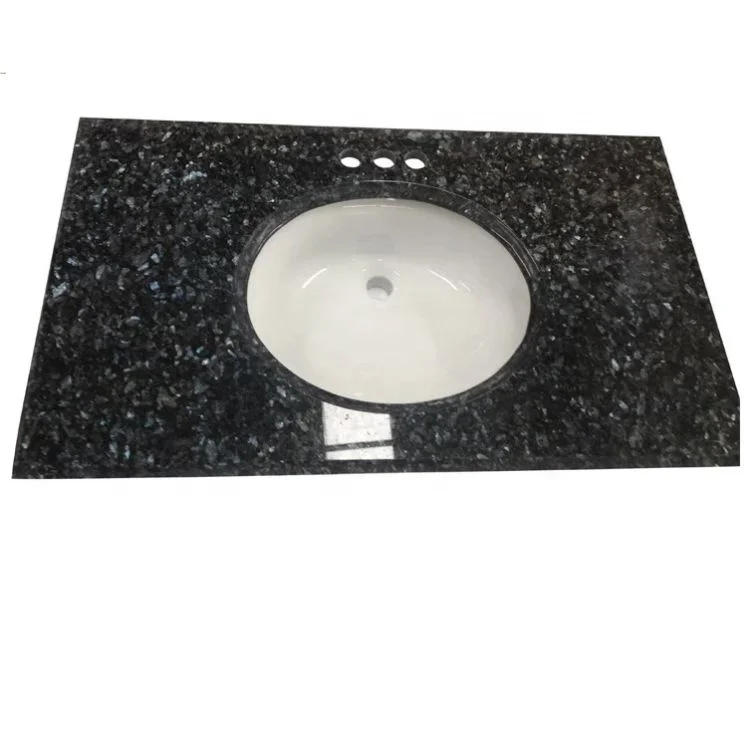 blue  countertop materials blue pearl granite kitchen countertop price