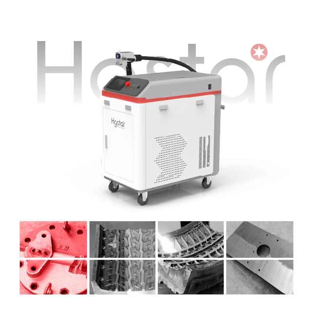 Mini backpack removal Laser cleaning machine for lab factory Construction Site using