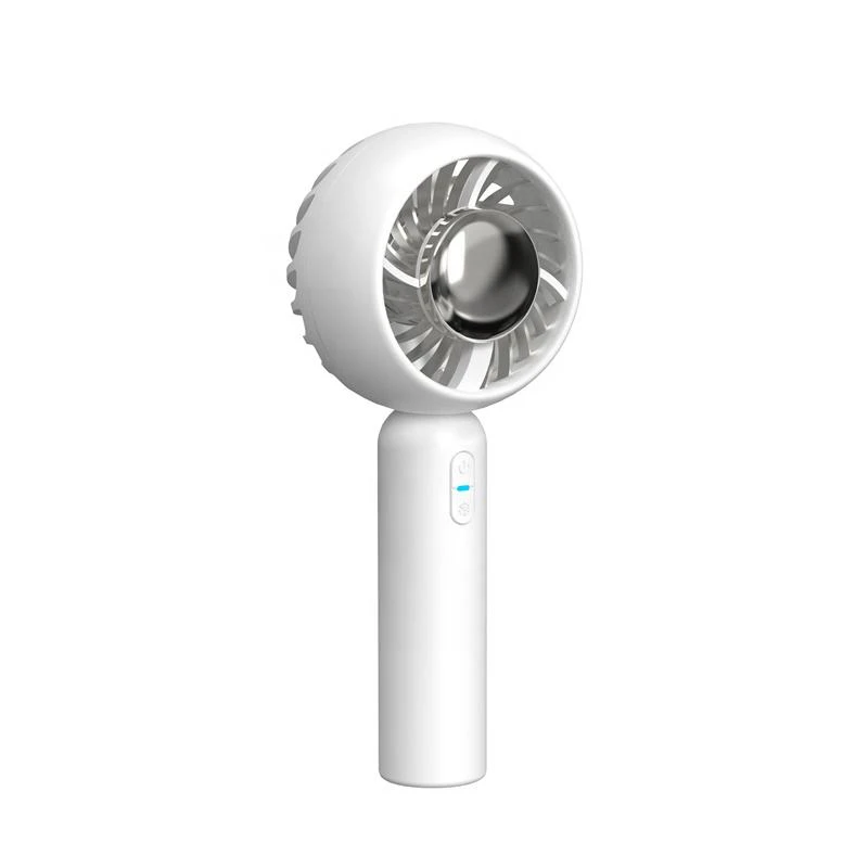 Portable 2000mah Mini Summer Air Cooling USB charging Rechargeable semiconductor instant cooler hand Fan with 18650 battery