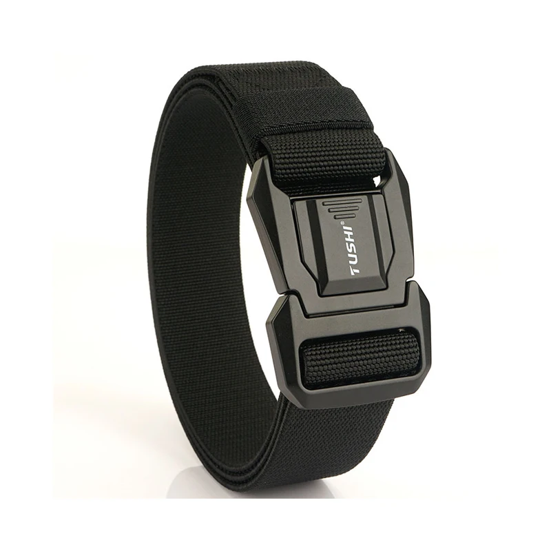 Factory in-stock Wholesale Aluminum Alloy Buckle Tactical Belt for Man Combat heavy Duty Outdoor Nylon Tactical Belt