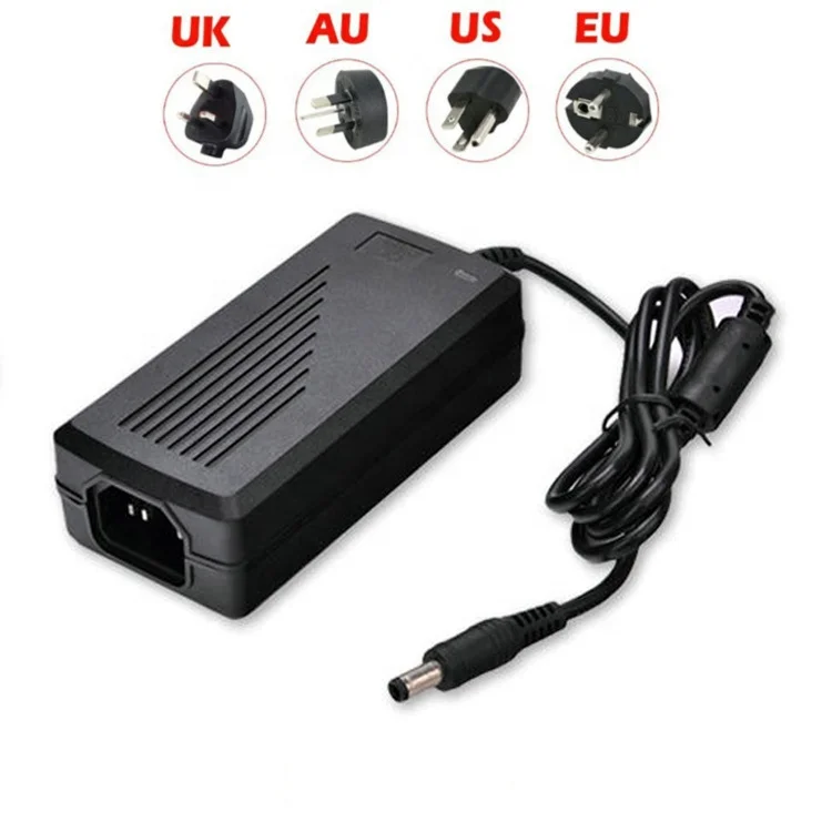 Сетевой переходник UK/US/EU/AU разъем питания 12 вольт 5Amp 110V 230V 12V адаптер для светодиодной полосы света CCTV камеры Универсальный настольного