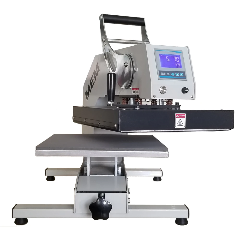 MEM Swing-away Presses Combines Oversized-digit LCD Display Printing t Shirt Heat Press Machines