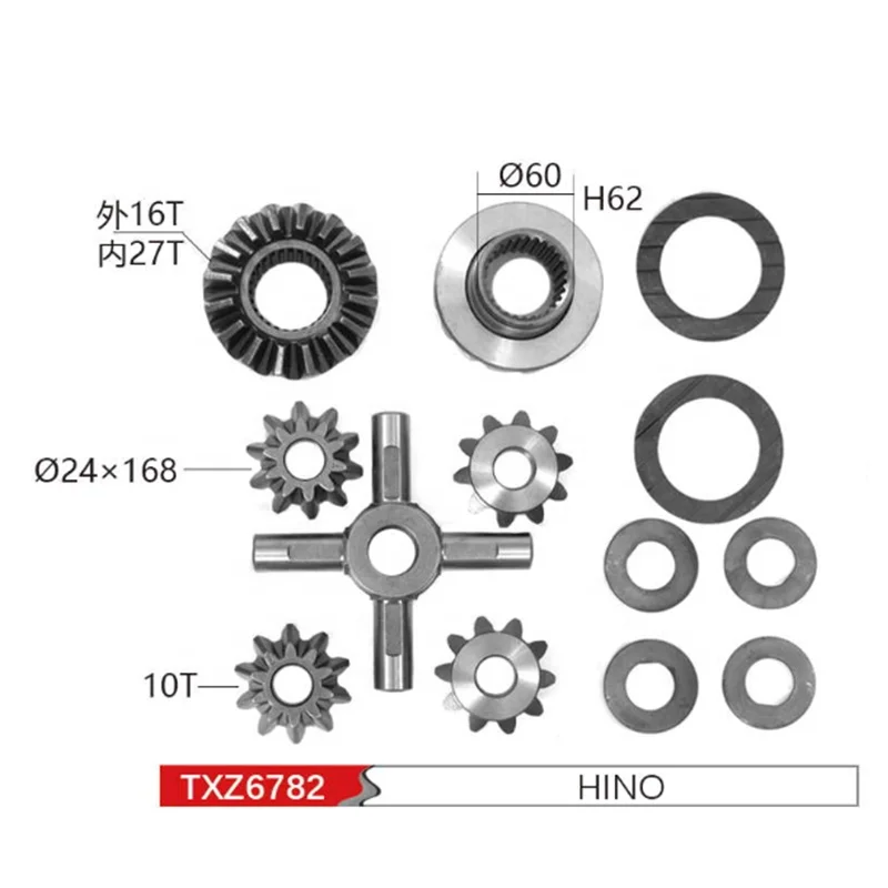
Japanese truck gear set truck accessories for Hino differential 