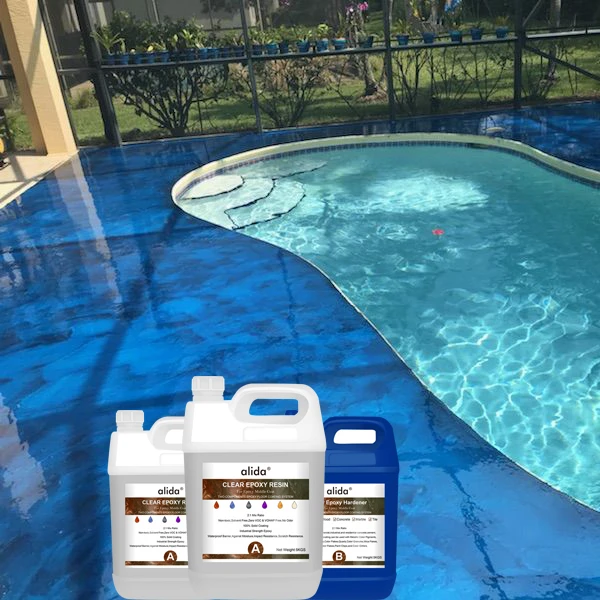 Epoxy Self Leveling Metallic Garage Floor Coatings