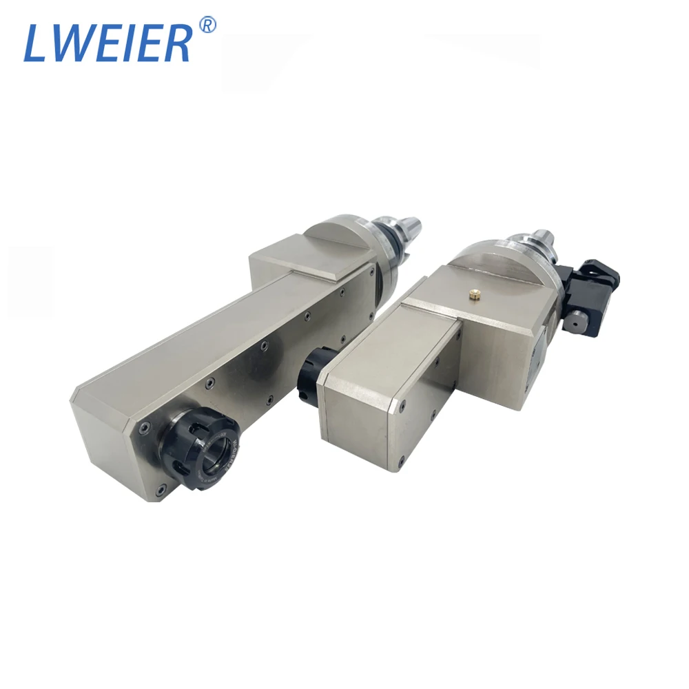 Лучшая распродажа Угловая головка cnc BT40 ER20/25/32/40 для фрезерного станка с ЧПУ горизонтальная фрезерная