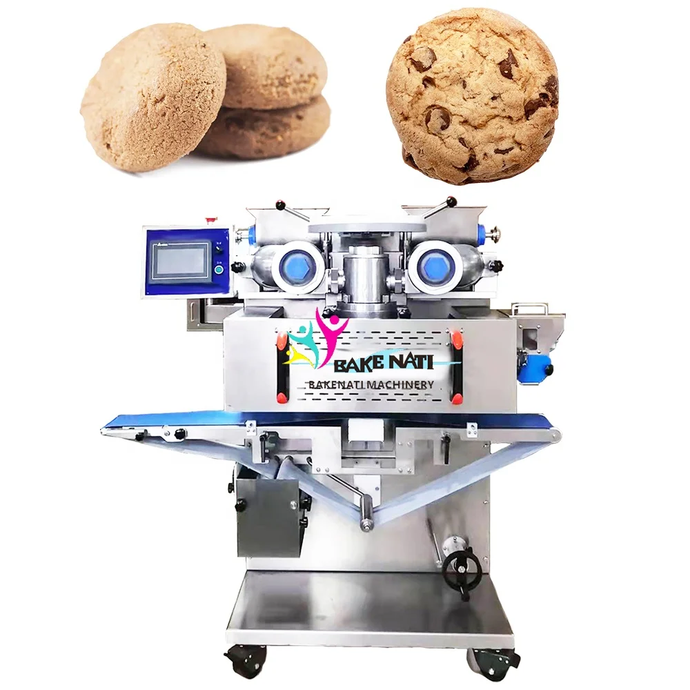 Shanghai Bakenati BNT380 High-tech Servo Motor Cookie Machine With Chocolate Chip Industrial Soft Cookie Making Machine