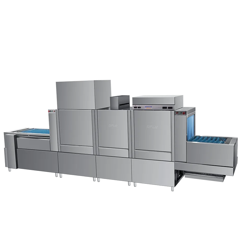 factory direct High Efficiency Commercial dishwasher used in school dinning hall big restaurant Automatic conveyor
