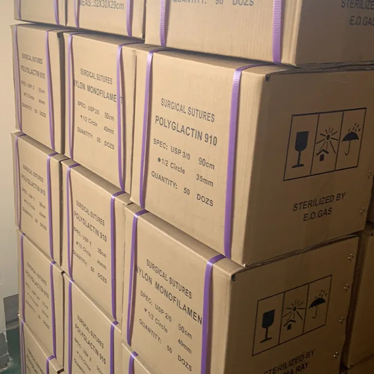 veterinary use Surgical Disposable sterile Nylon sutures