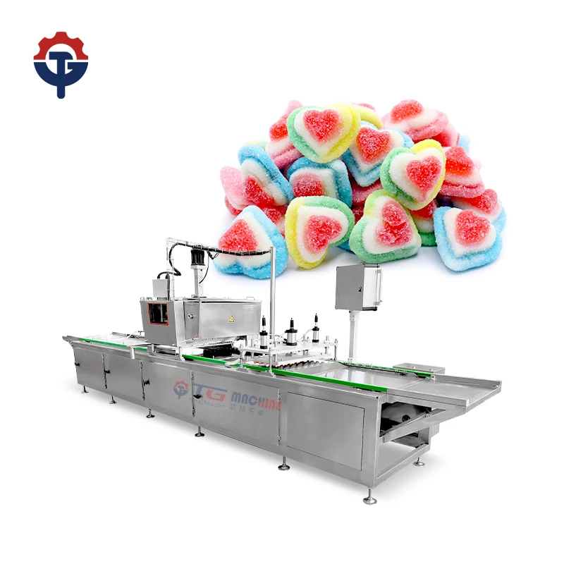 Industrial Starch Mogul Lines Gummy Candy Cooking and Molding Equipment