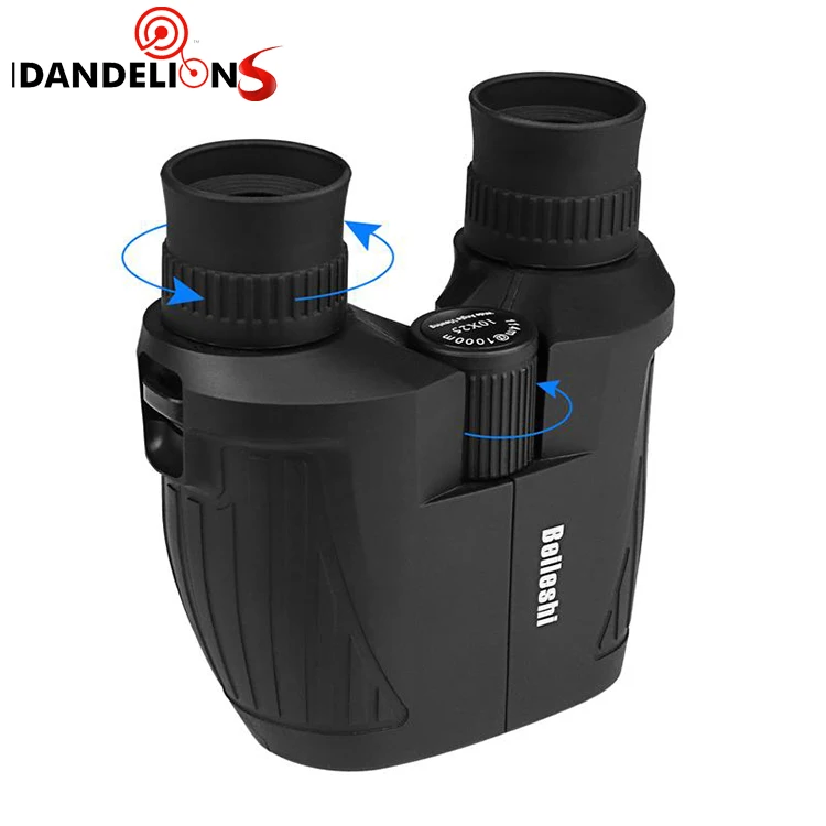 10X25 All-optical High-definition Fixed-focus Waterproof Telescope Portable Mini Compact Telescope Low-Light Binoculars