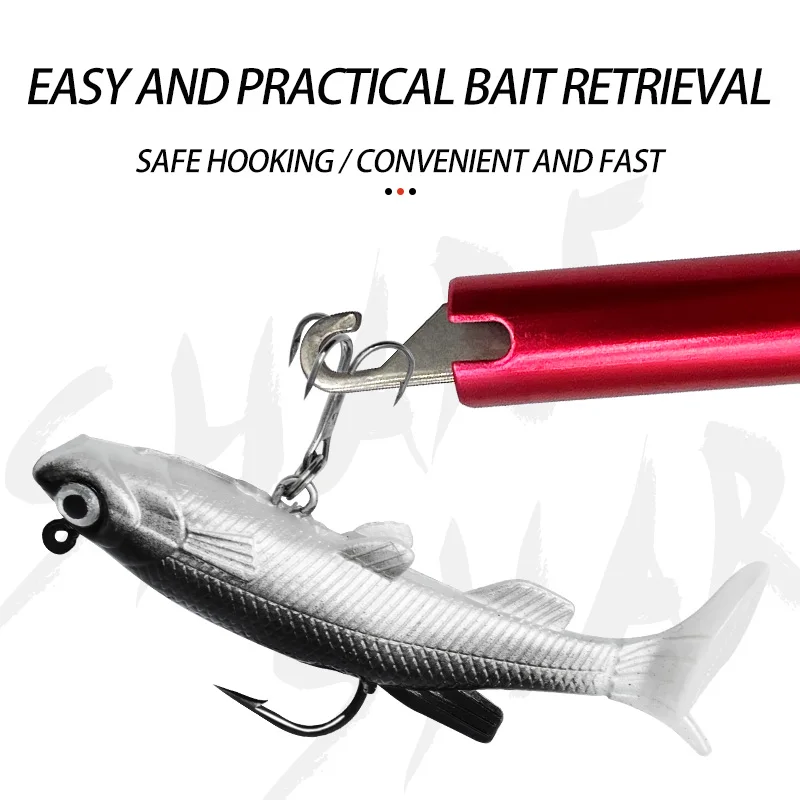 Easy Fish Hook Remover New Fishing Tool Minimizing The Injuries Tools Tackle Insects Detacher Portable Hook Out Extractor 4