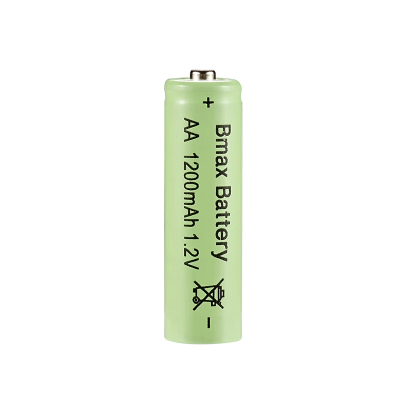 1.2V 1200mAh BMAX Nickel Metal Hydride Batteries ni mh AA Rechargeable Cylindrical Cells Ni-MH Replacement Battery