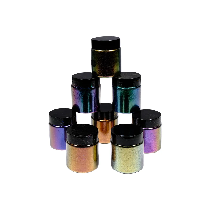 Magic Shining Neon Optical Chameleon Painting Eye Shadow For Car