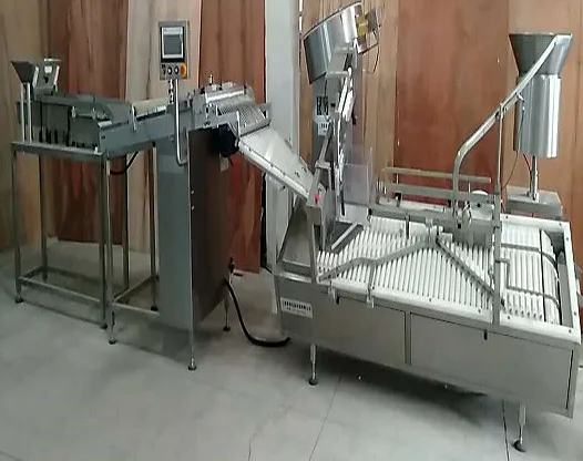 Горизонтальная шипучая машина для наполнения таблеток