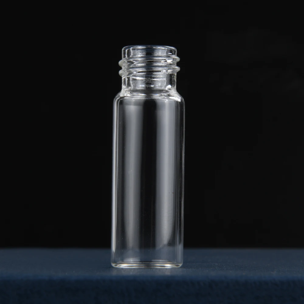 Clear amber transparent 2ml autosampler vials with caps hplc vials clear sample vial with screw caps