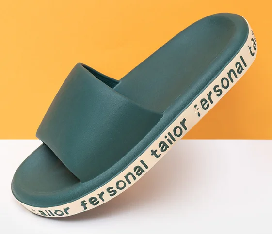 
Summer sandals fashion home indoor bath men and women soft soled slippers factory straight hair 