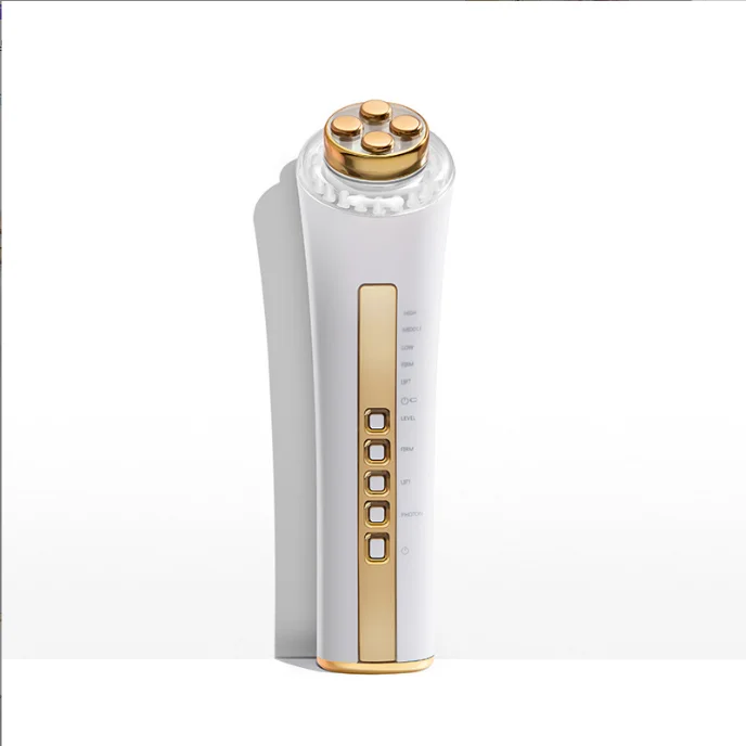 Household hot Maggie beauty instrument ultrasonic RF photon skin rejuvenation face introduction instrument