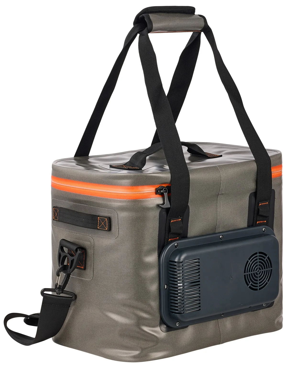 15 Liter, 16 Quart Iceless Cooler and Warmer Bag with Hybrid Thermo-Cool Technology Adjustable Shoulder Strap
