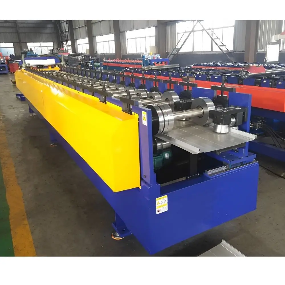 Automatically Width Adjustable Perforated Holes Bemo Standing Seam Roof Sheet Roll Forming Machine